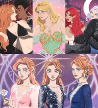 Image 1 of Acotar, Throne of glass, Crescent City, Sarah J Maas Prints - A5