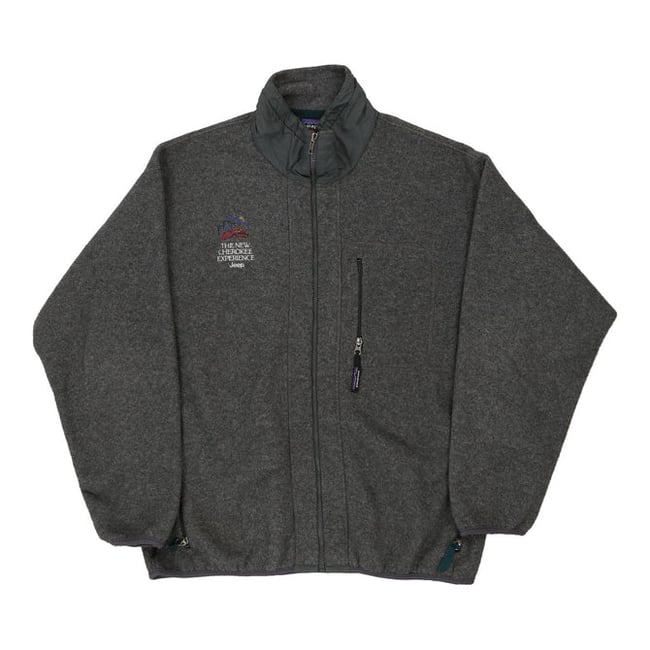 Vintage 90s Patagonia Synchilla Fleece Jacket - Grey | WAY OUT CACHE