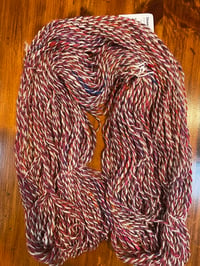 Image 2 of Handspun BFL, English Angora, and Blended Wool Yarn