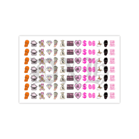 Image 1 of SUPER BADDIE OG NAIL DECALS 