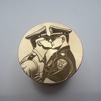 Image 1 of Cops Kissing Grinder