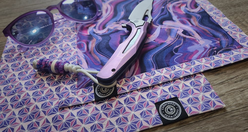 Geometric - Purple
