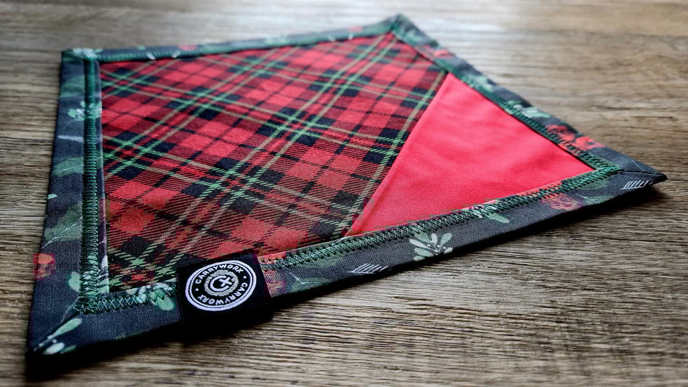 Skull Holly - Red Plaid