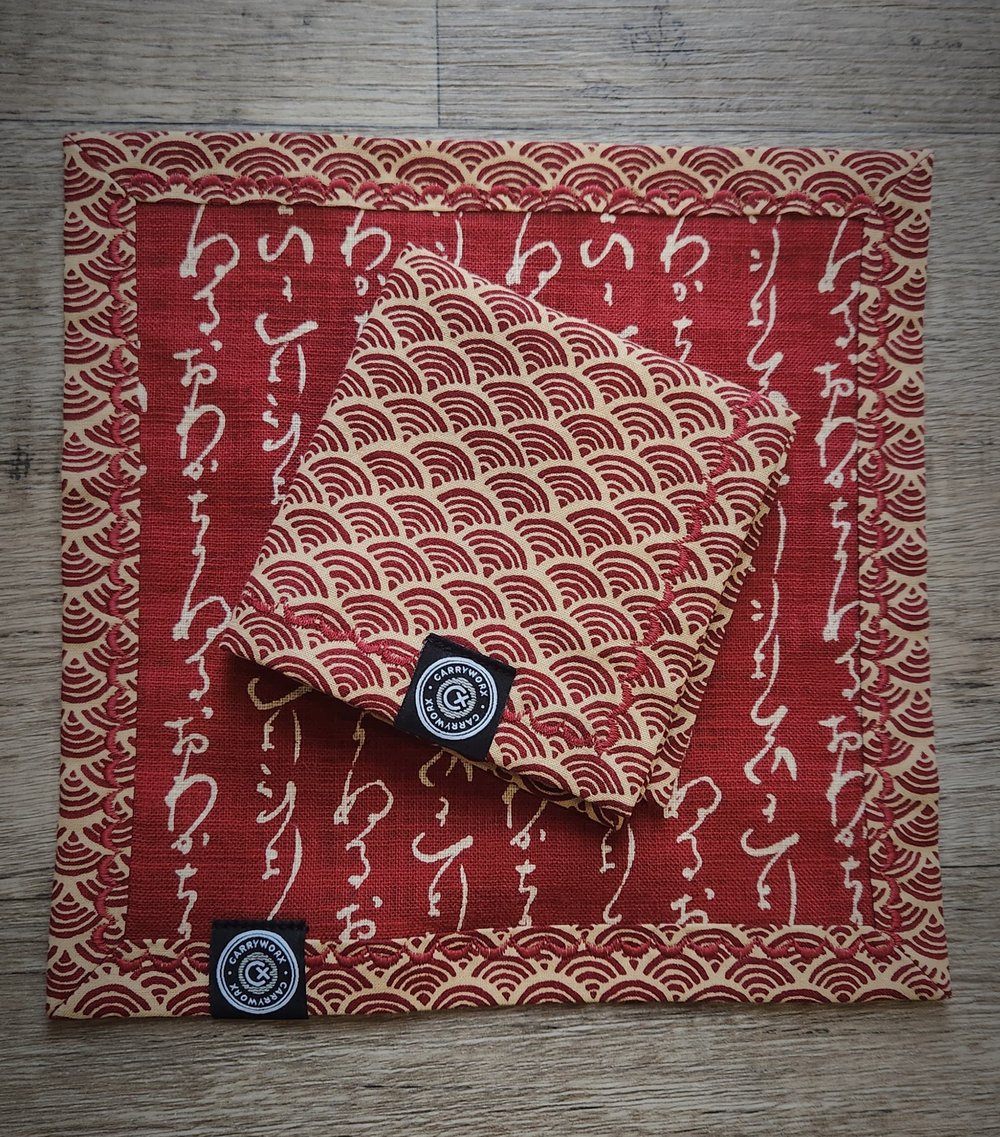 Seigaiha Wave - Red