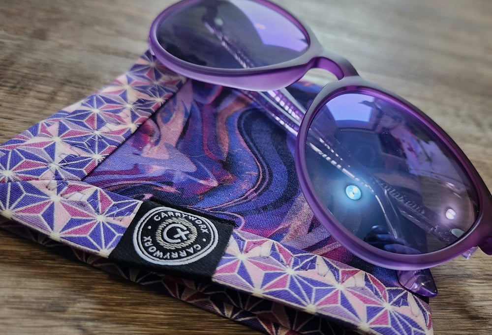 Geometric - Purple