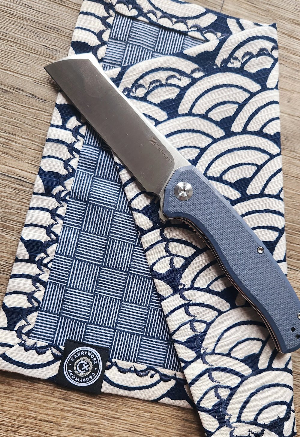 Seigaiha Wave - Blue