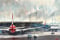 Image of Boarding at Newark