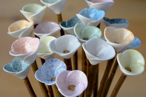 Image of Porcelain Flower Gift Box