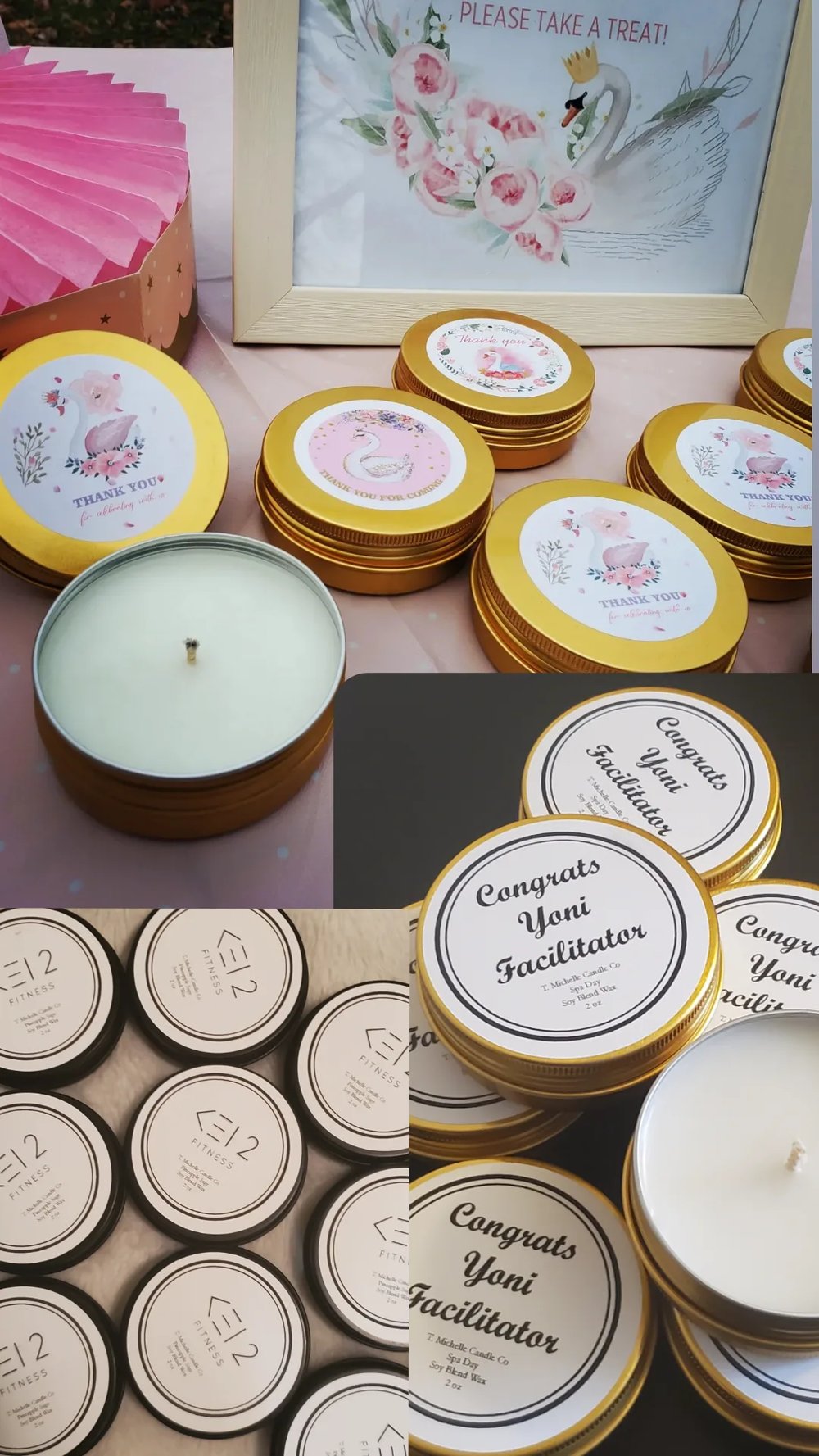 Image of 48 Candle Favors 