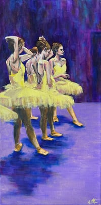 Image 2 of Ballet Sisters | Art Print