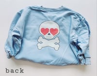 Image 1 of Baby blue love NY sweatshirt