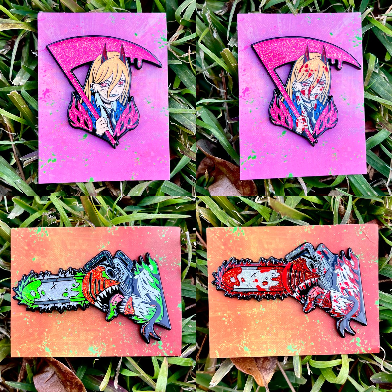 Image of Chainsaw Man | Enamel Pin Set