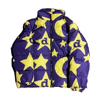 Image 1 of Wizard Hooded Puffer Jacket