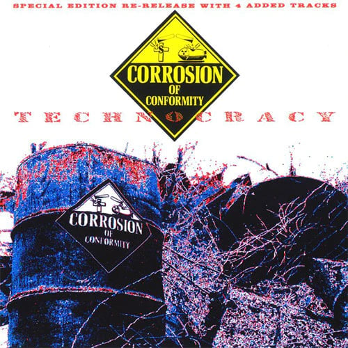 Image of Corrosion Of Conformity - "Technocracy" 12" (white vinyl)