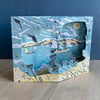 Tall Ship Pendennis Point 3D Greeting Card