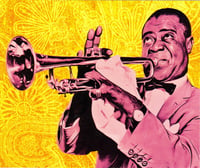 Louis Armstrong Sticker