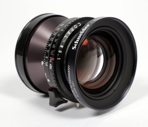 Image of Schneider Apo Symmar MC 210mm F5.6 Lens in Copal #1 Shutter #9127