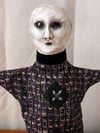 A Nameless Person of Mysterious Origin - OOAK Hand Puppet - Free Shipping