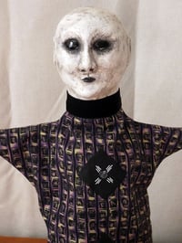 Image 1 of A Nameless Person of Mysterious Origin - OOAK Hand Puppet - Free Shipping