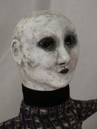 Image 5 of A Nameless Person of Mysterious Origin - OOAK Hand Puppet - Free Shipping