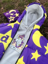 Image 2 of Wizard Hooded Puffer Jacket