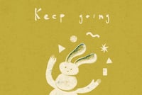 Image 4 of Keep Going I Postcard