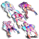 Image 1 of Holo Drip Waifus