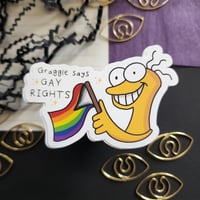 Gay Graggle Simpson - Sticker