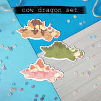 Image 1 of Cow Dragon Set