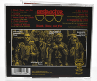 Image 4 of DESTRUCTOR - BLOOD, BONE AND FIRE CD