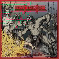 Image 1 of DESTRUCTOR - BLOOD, BONE AND FIRE CD