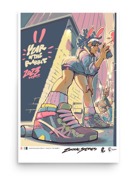 Image of Year of Rabbit 2023 Print
