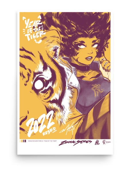Image of Year of the Tiger 2022 Print