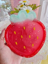 Image 2 of Strawberry Trinket Tray 