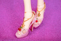 Image 2 of CHERRY Glamour Set - Custom High Heels and chic handbag for Minifee