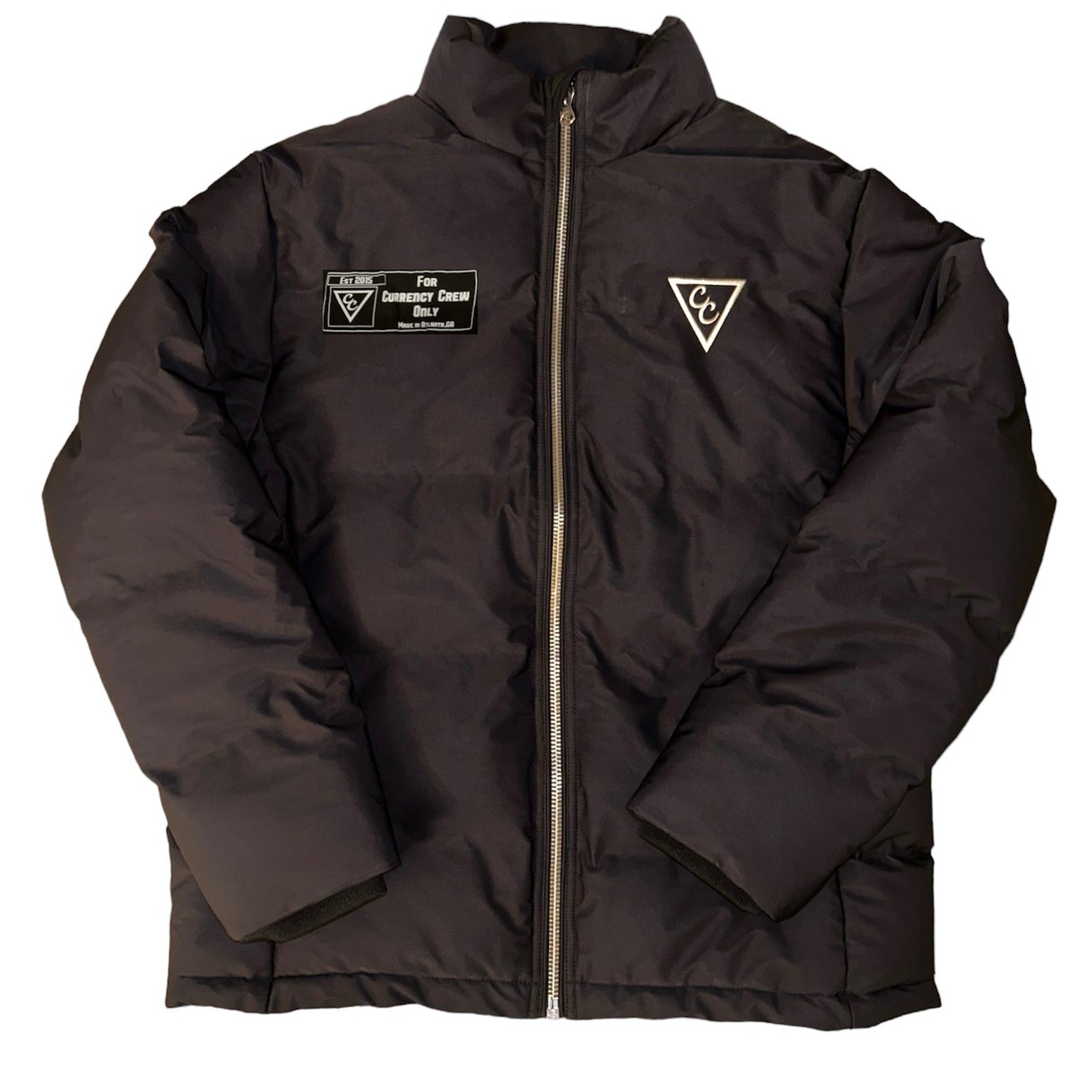 Image of Currency Crew Logo Puffer Coat 