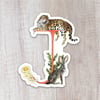 Letter J Sticker