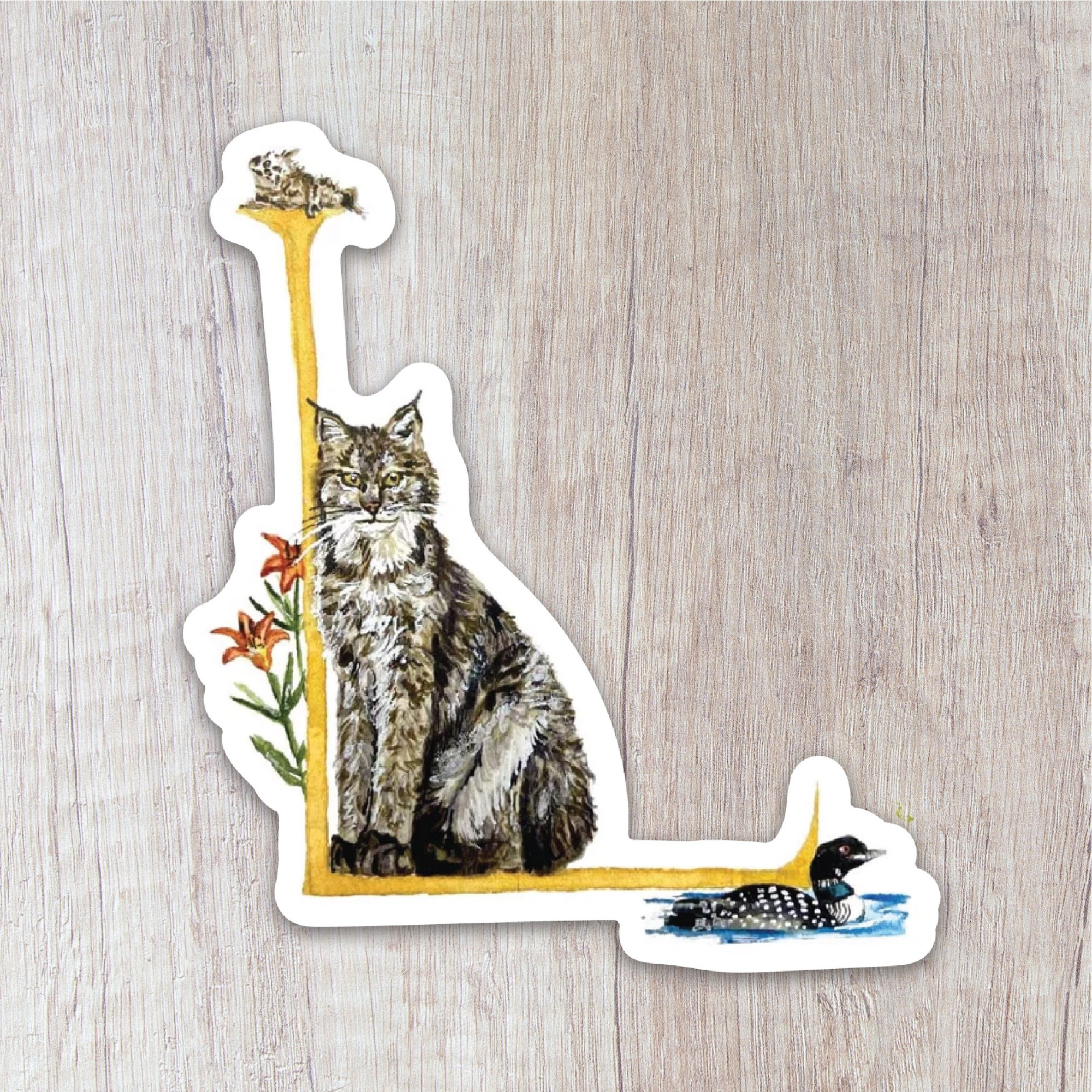 Letter L Sticker | Brush & Bark