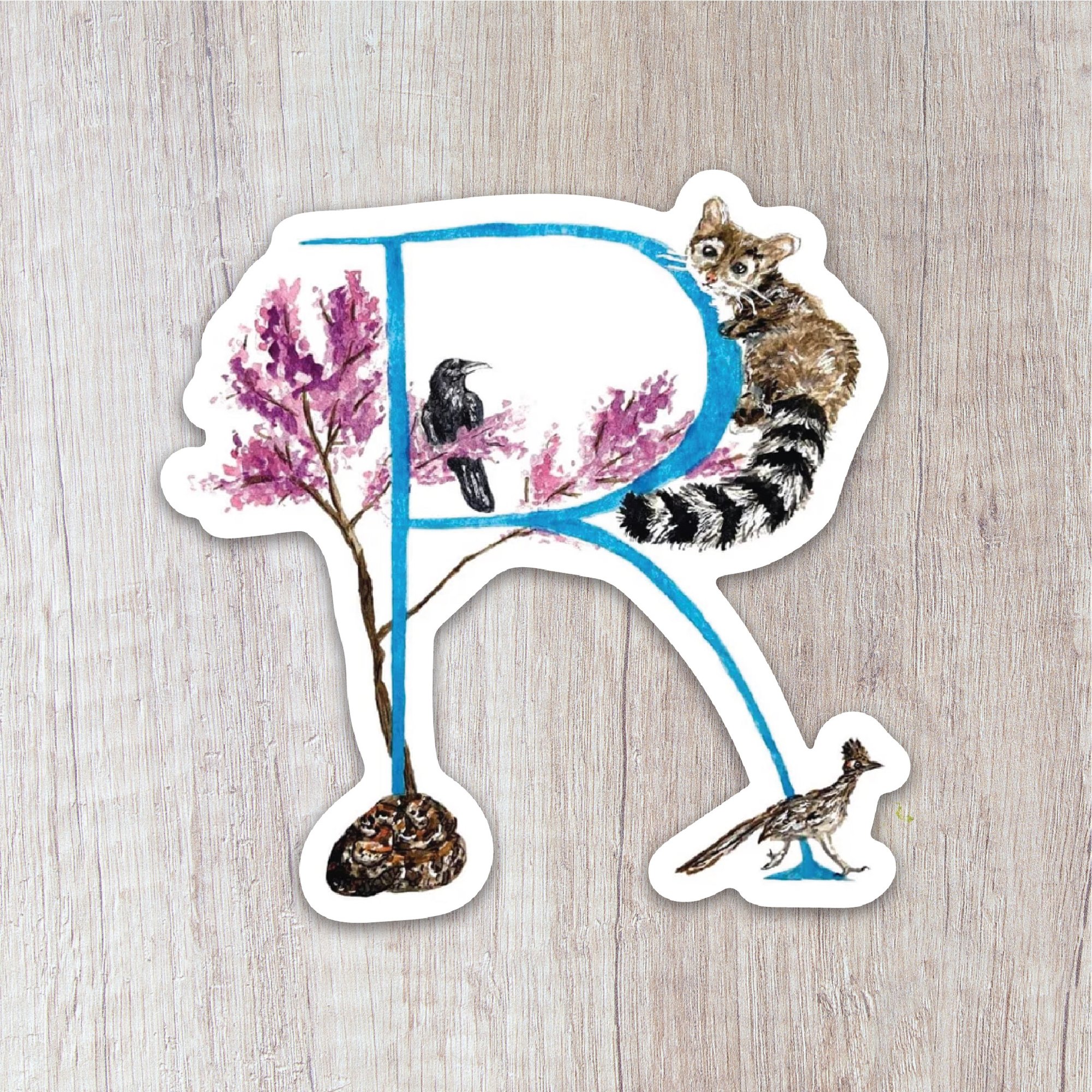Letter R Sticker | Brush & Bark