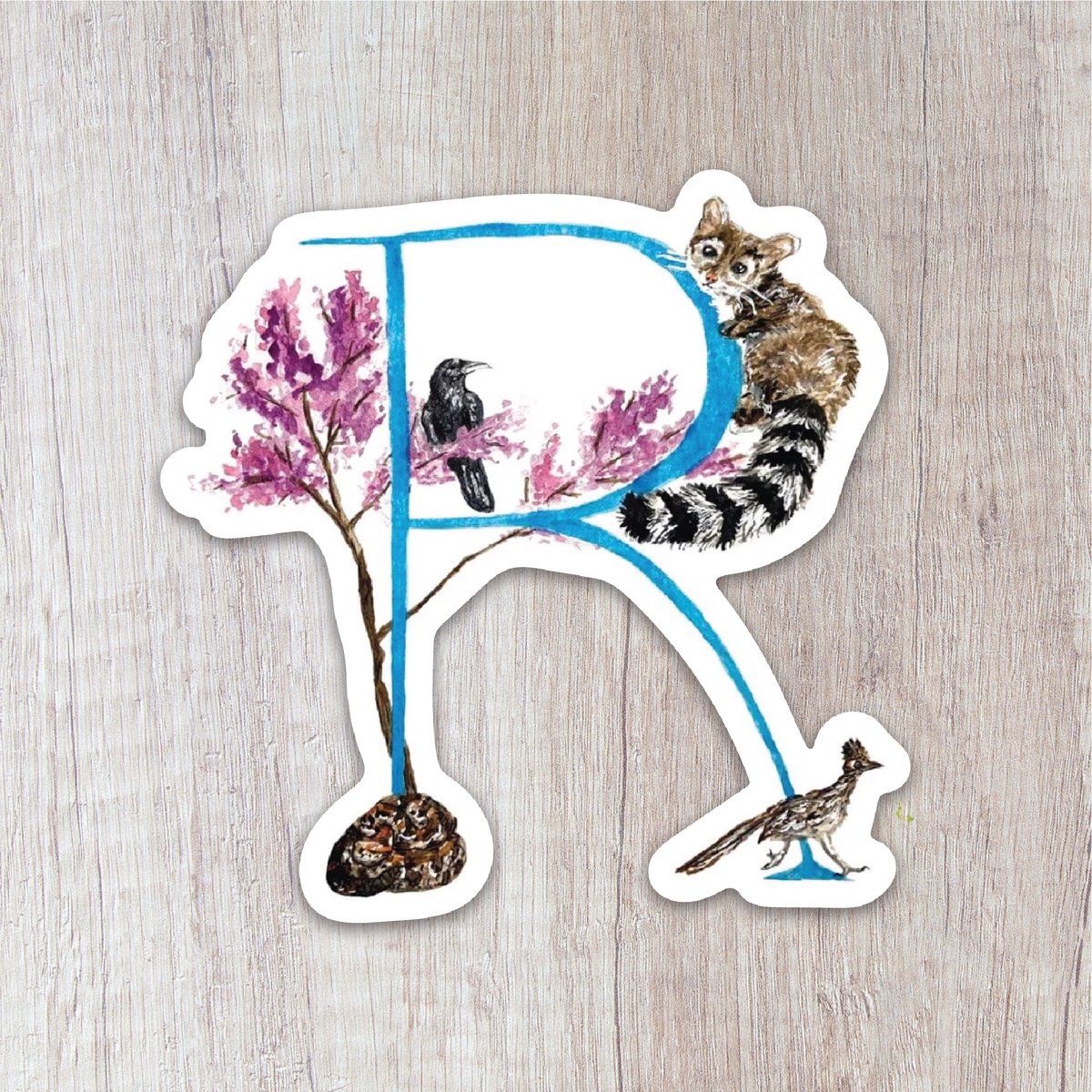 Letter R Sticker | Brush & Bark