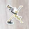 Letter X Sticker