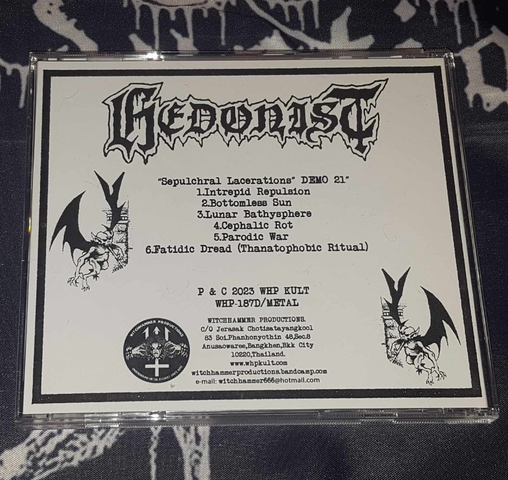 Hedonist - Sepulchral Lacerations - CD