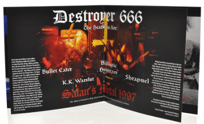 DESTROYER 666 - UNCHAIN THE WOLVES (RE-ISSUE DECEMBER 2023)