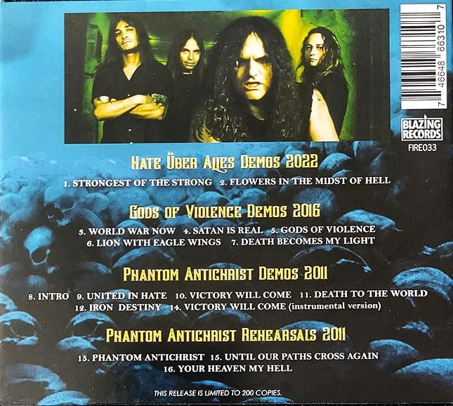 KREATOR - SKETCHES OF VIOLENCE - VOLUME 2 (DEMOS & REHEARSALS - 2011 TO 2022)