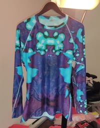 Image 1 of upscale junkie raver athletic shirt (limited stock remaining)