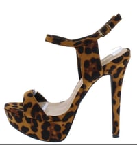 Image 1 of LEOPARD WOMEN’S HEELS