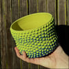 Green/Blue Dotted Planter 2