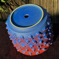 Image 2 of Red/Blue Amoeba Planter 3