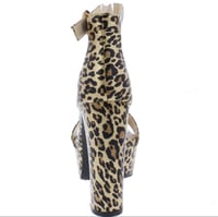 Image 3 of GOLD LEOPARD WOMAN’S HEELS