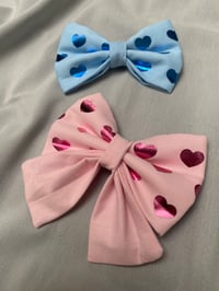 Image 3 of Metal Heart Sailor Bow / Bow Tie